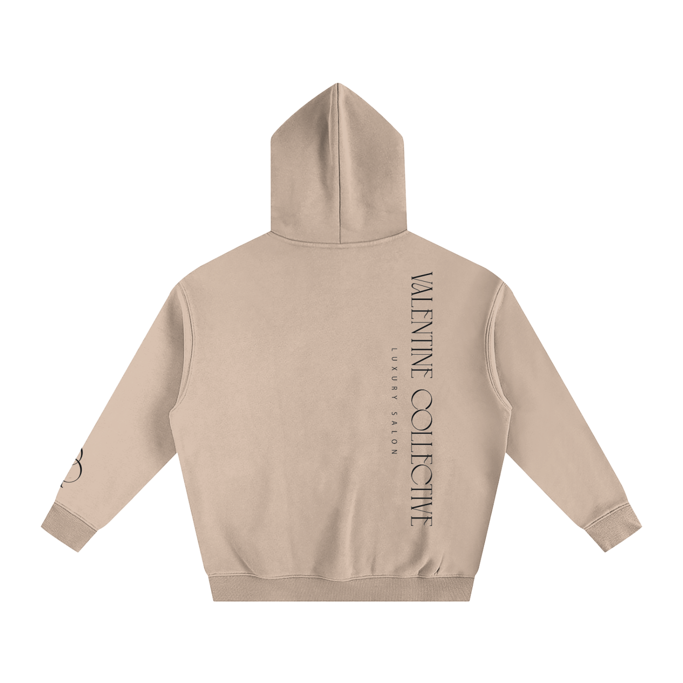 VCO sleeve detail hoodie
